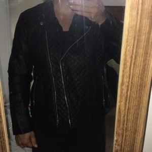 Vegan leather jacket